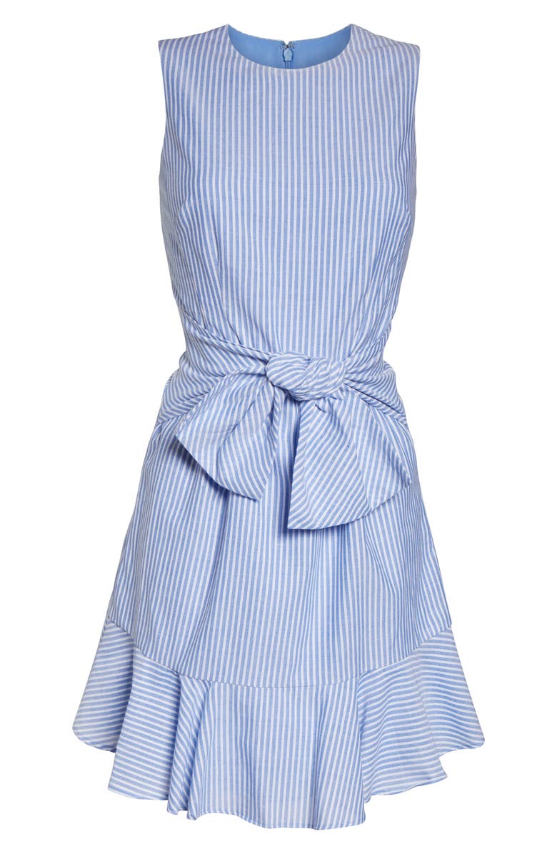 1901 Bow Fit & Flare Dress, Alternate, color, 