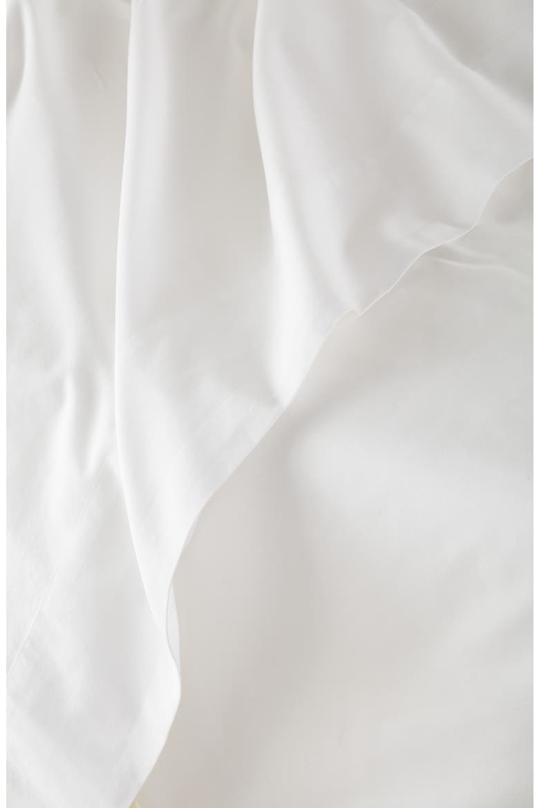 Organic Cotton Percale Sheet Set, Alternate, color, WHITE