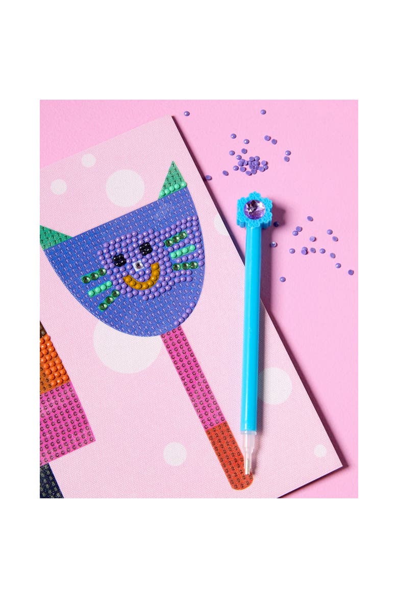 Sparkle Art, Yum! Yum! Yum! DIY Bedazzled Artwork Kit, Alternate, color, Multicolored