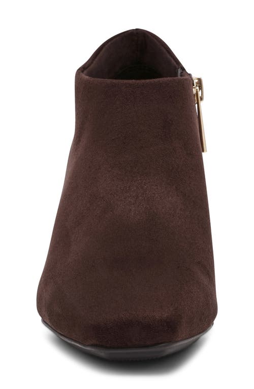 Anne Klein Percy Bootie In Brown