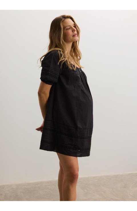 The Lottie Secret Nursing Mini Dress
