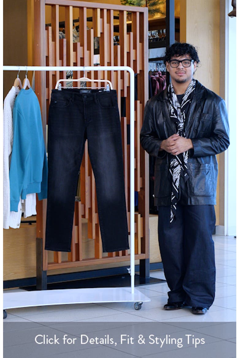 Kingston Modern Slim Straight Leg Jeans video