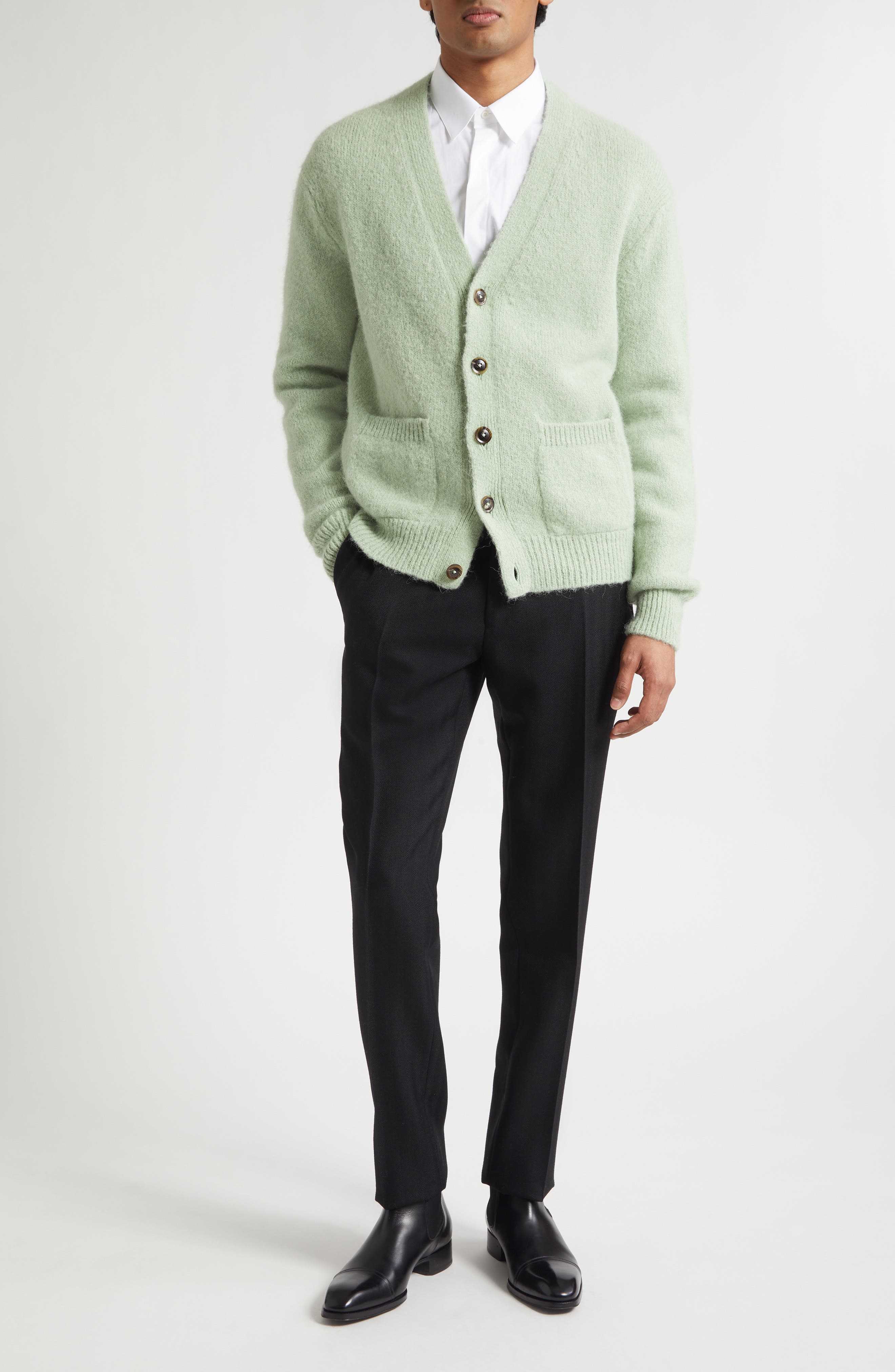 Alpaca Blend Cardigan - image 2