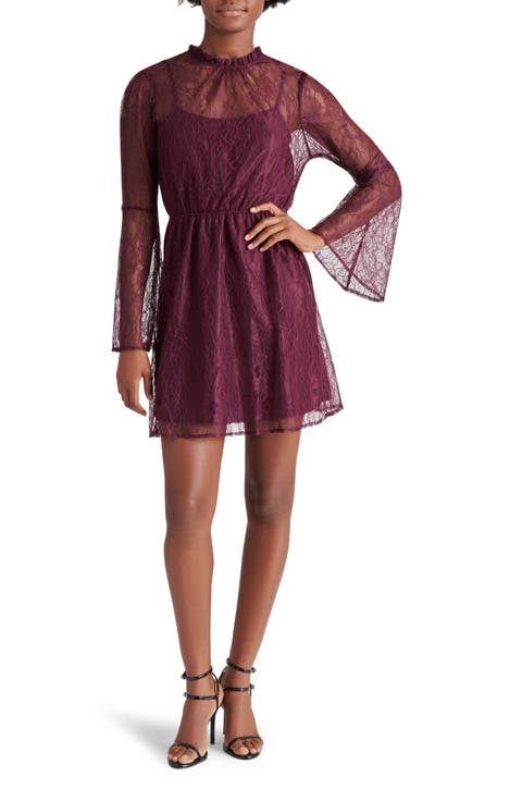 Lace Long Sleeve Dress