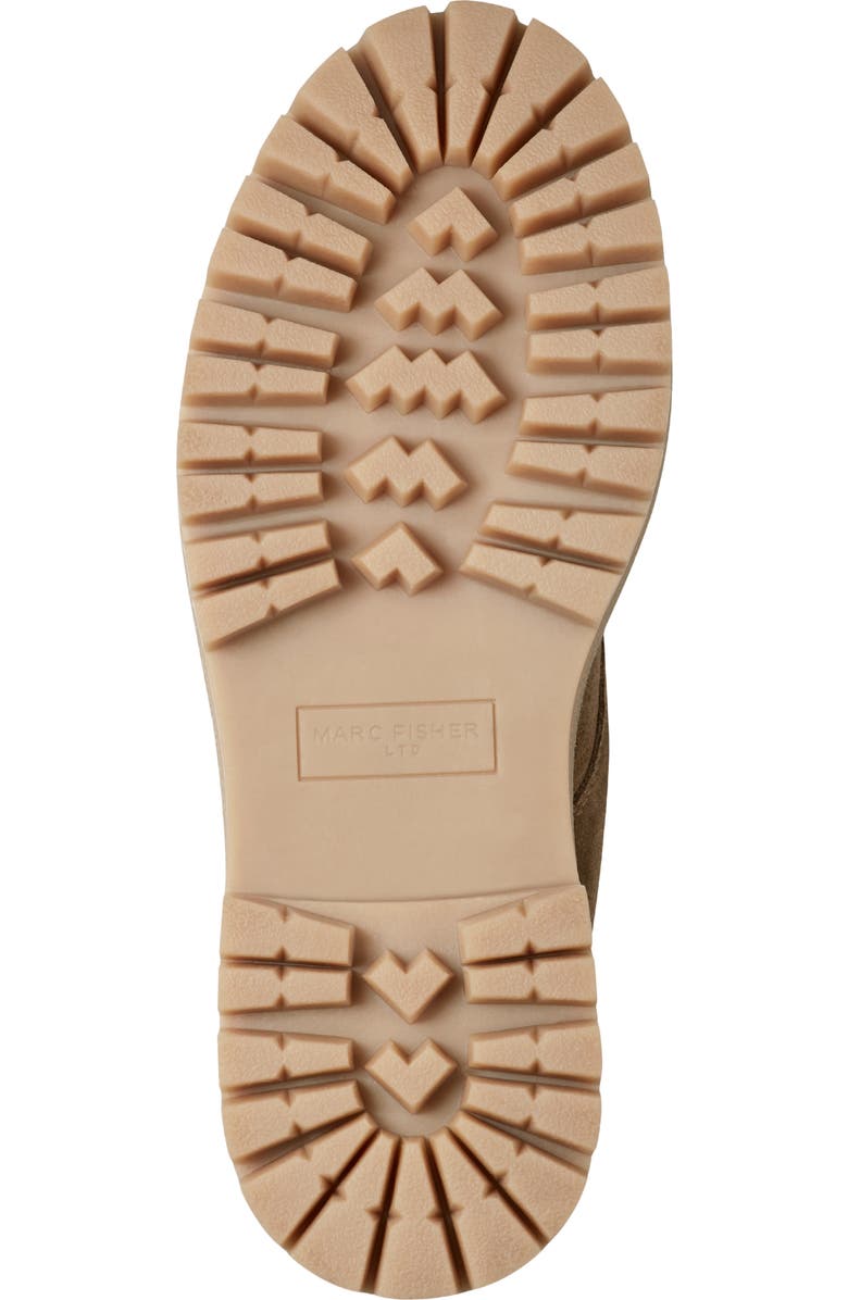 Marc Fisher LTD Nallie Faux Shearling Boot, Alternate, color, Medium Brown