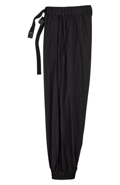 Y-3 3-stripes Nylon Shell Pants In Black