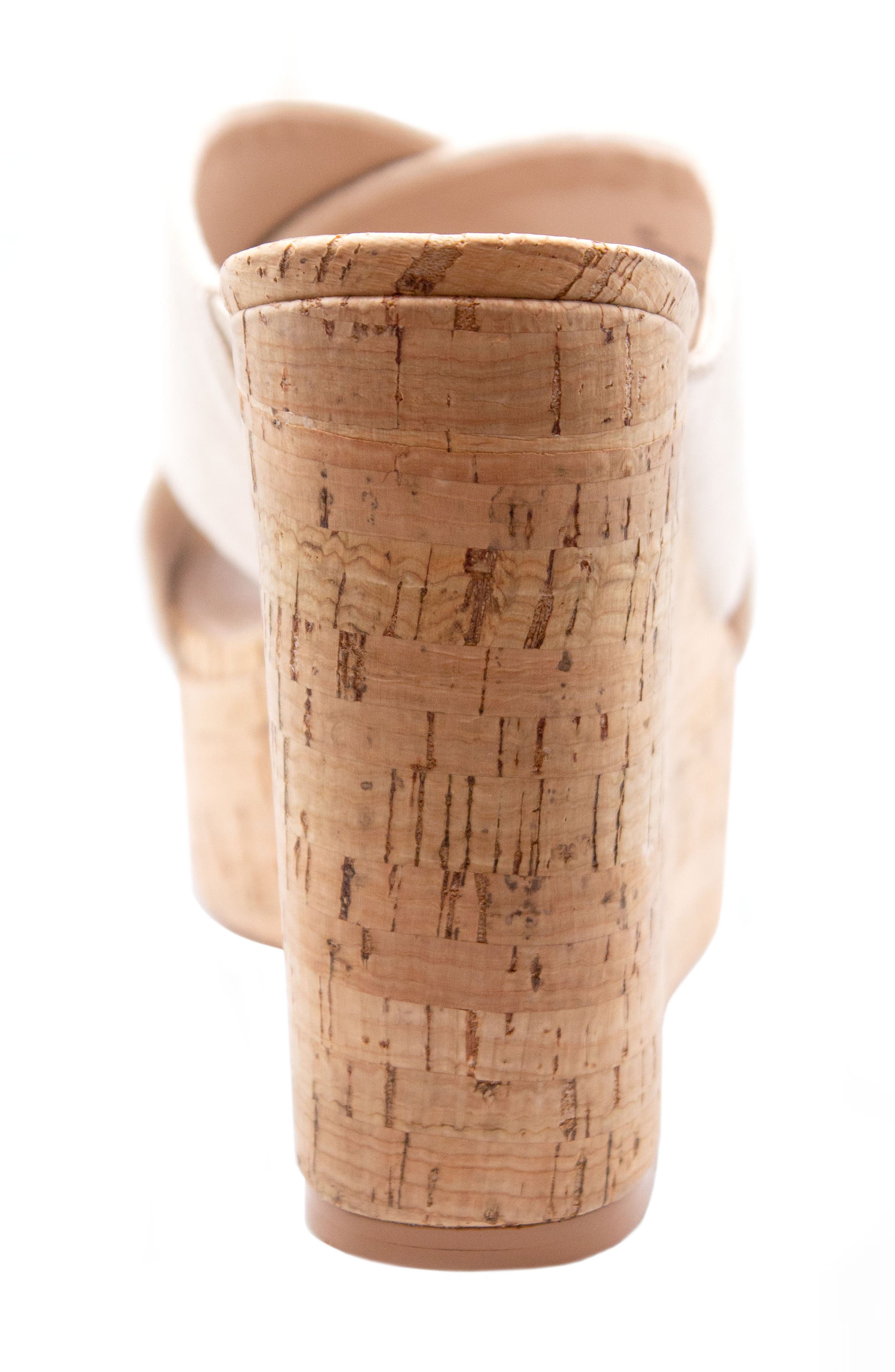 Charles by Charles David Duo Platform Wedge Sandal, Alternate, color, Beige-Ms