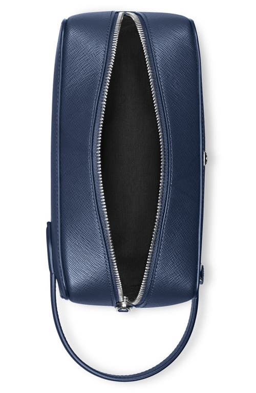 Montblanc Sartorial Wash Bag In Blue