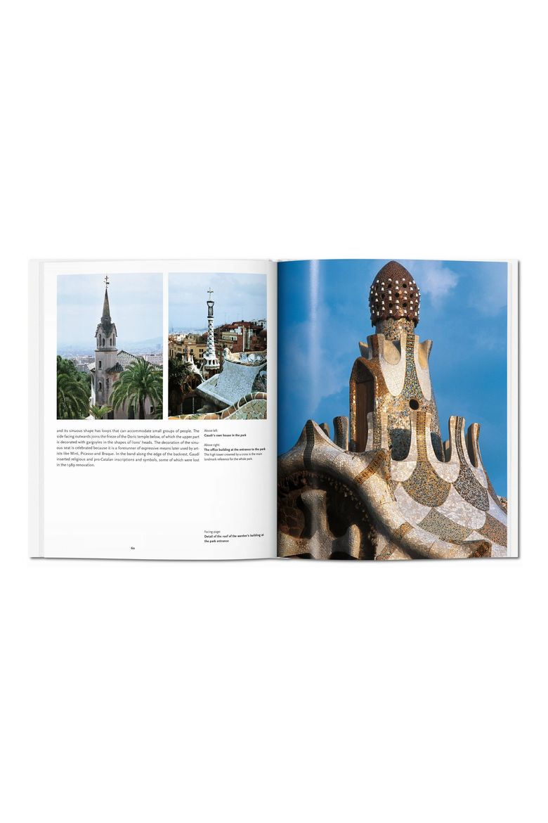 Gaudí Book, Alternate, color, White