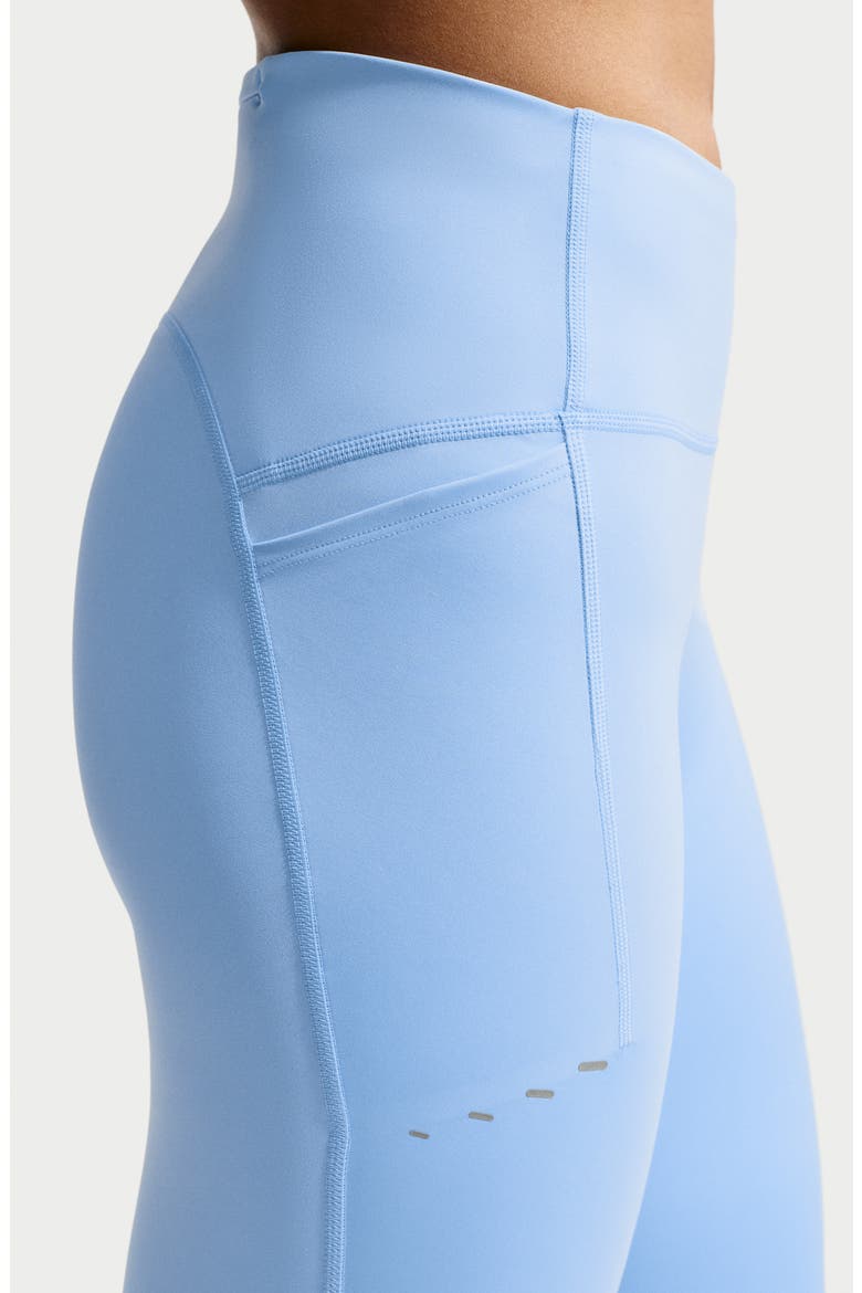 Swift High-Waisted Pocket 7/8 Running Leggings, Alternate, color, ALUMINUM