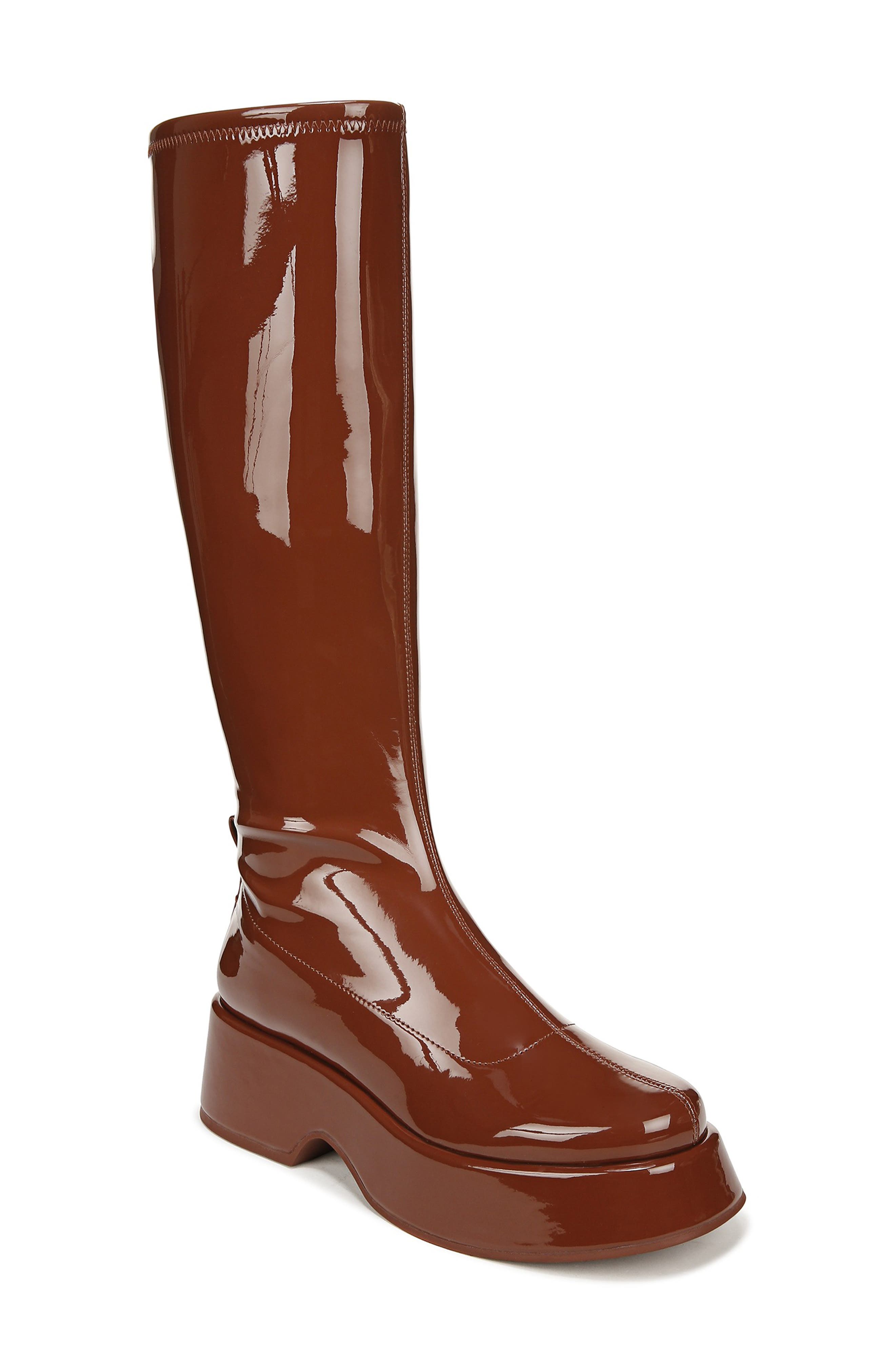 Circus NY by Sam Edelman Kimberley Platform Boot, Main, color, Sepia Brown