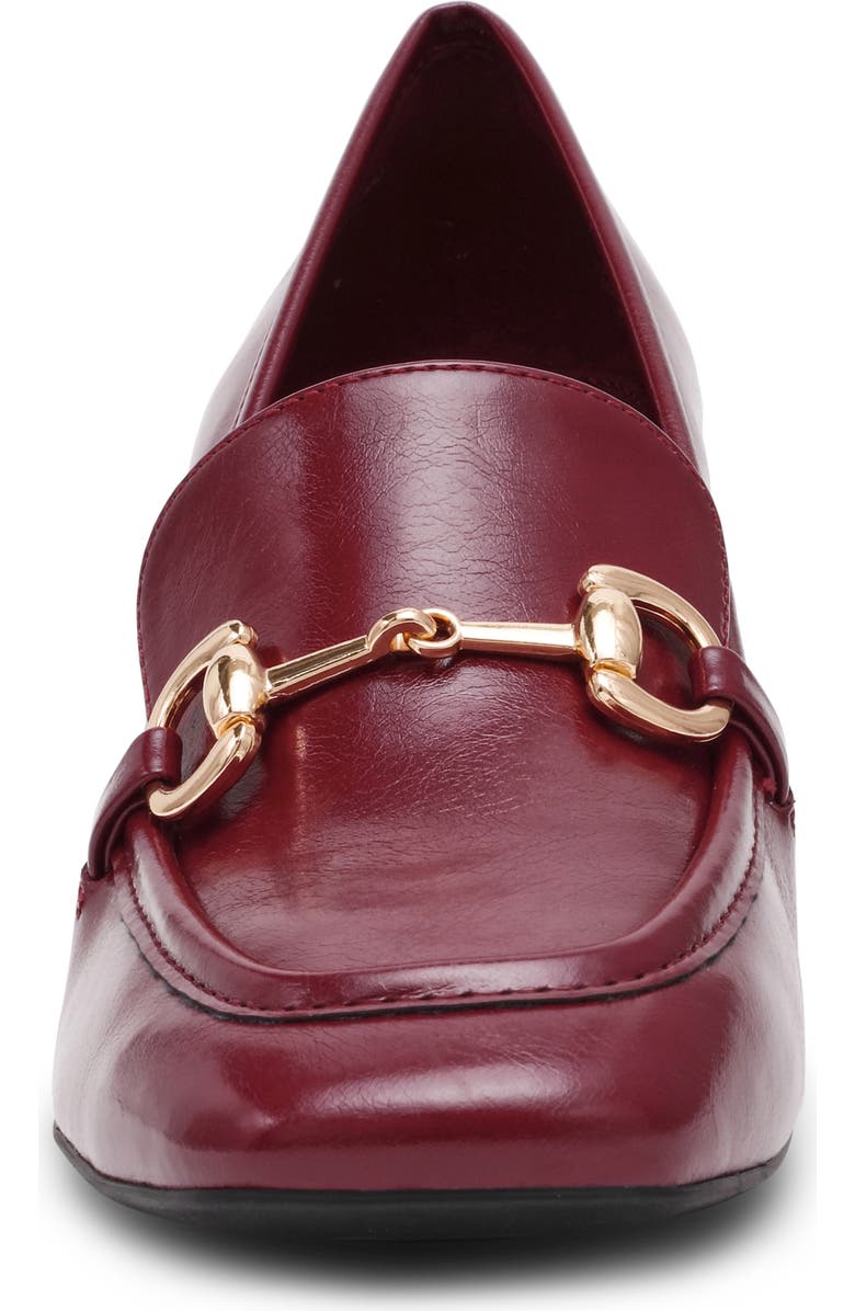 Anne Klein Tobi Bit Loafer Pump, Alternate, color, Bordeaux