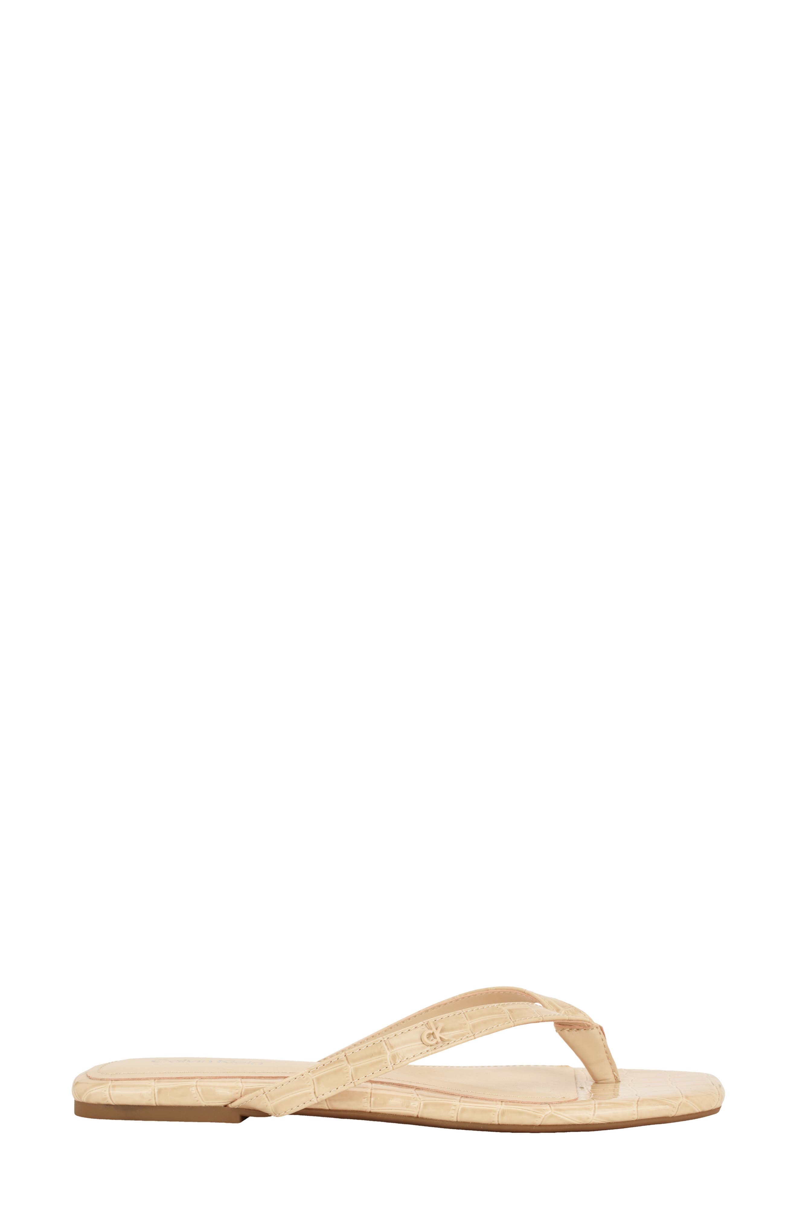 Stelea Flip Flop, Alternate, color, NATURAL EMBOSSED
