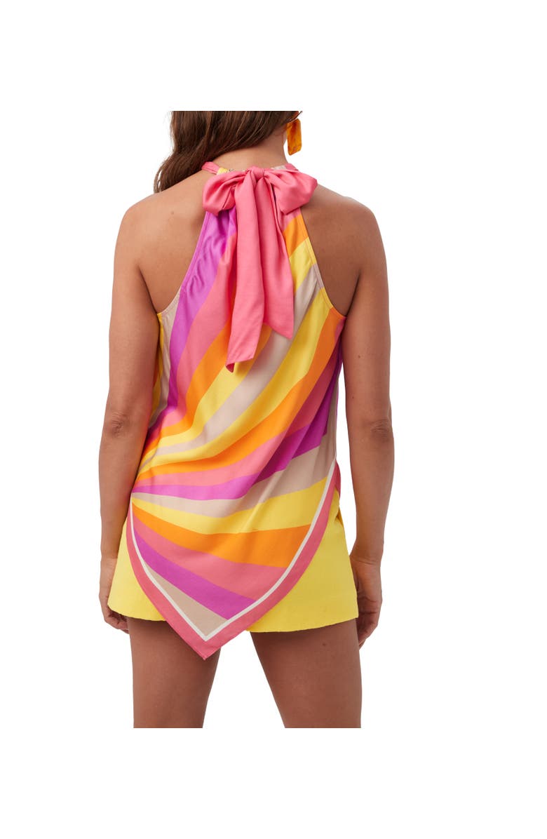 Trina Turk Lavani Halter Scarf Top, Alternate, color, 