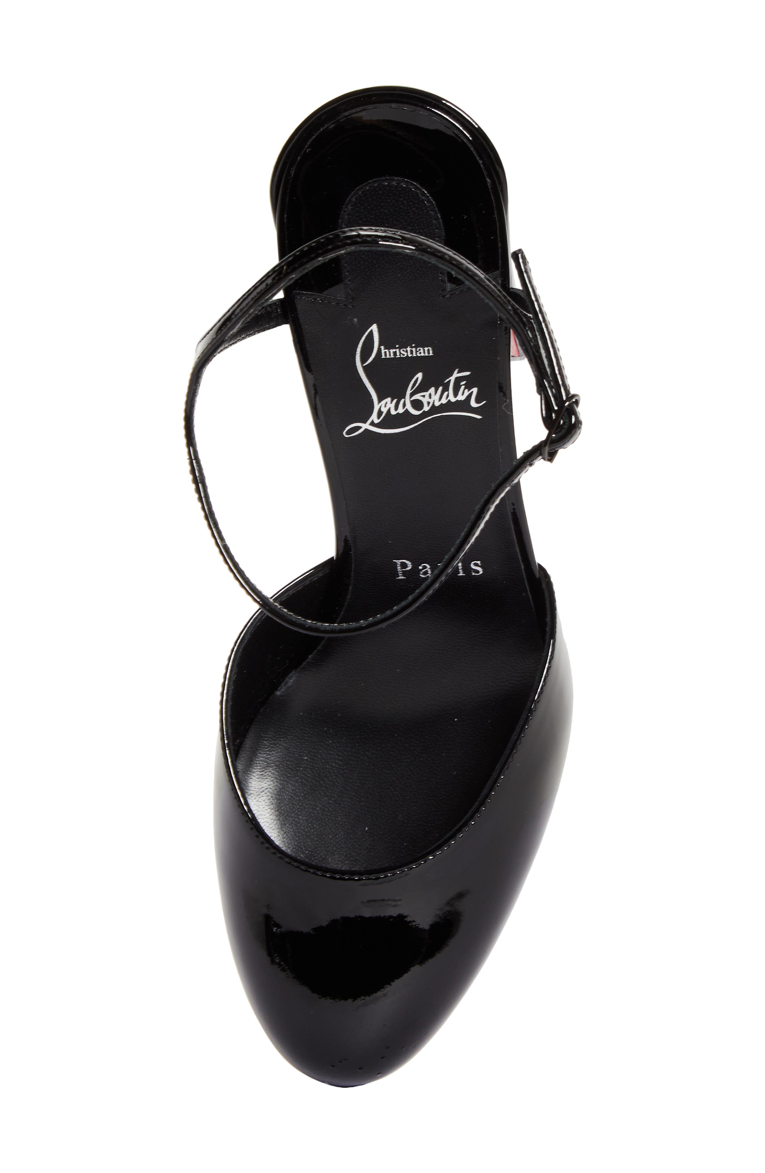 Christian Louboutin Jane Quarter Strap Pump, Alternate, color, 