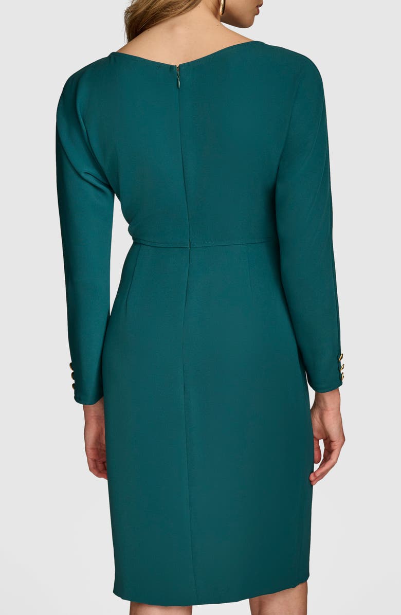 Donna Karan New York Bracelet Sleeve Sheath Dress, Alternate, color,