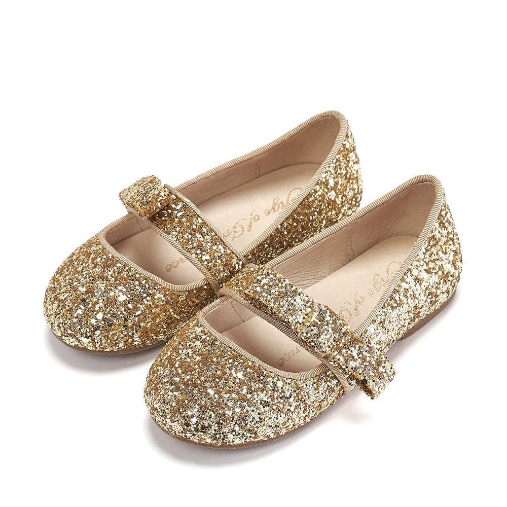 Age of Innocence Mia Glitter Bow Flats | Nordstrom