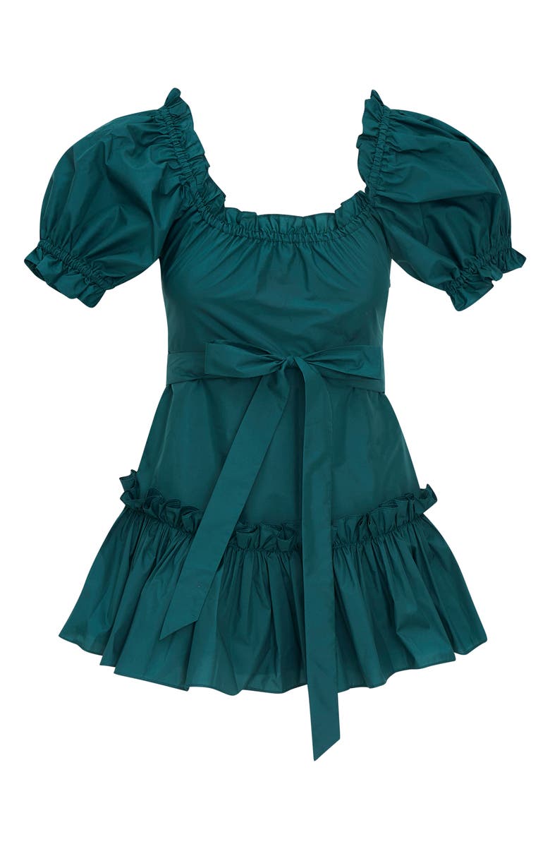 LoveShackFancy Estine Off the Shoulder Minidress, Alternate, color, 