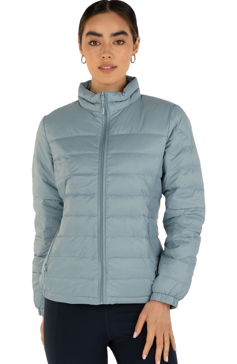 Rebody Active Urbaneer Down Jacket, Main, color, Steel Blue