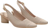 VIVAIA Pointed-Toe Slingback Sandals
