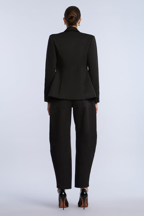 Bcbg Taffeta Twill Blazer In Black