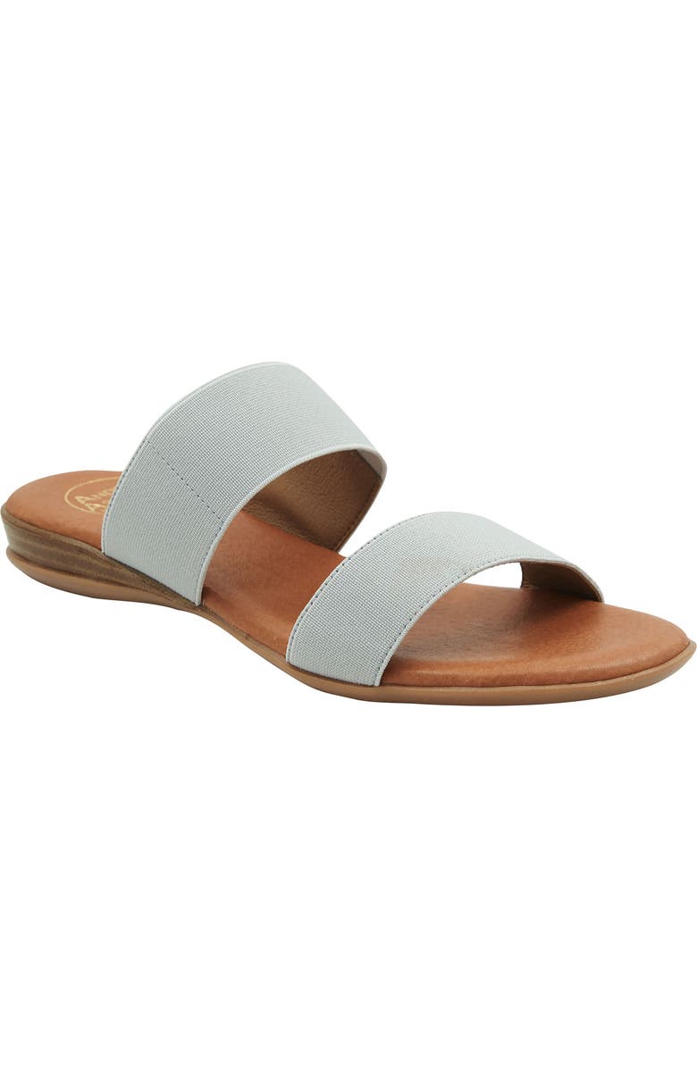 André Assous Nalen Featherweight Slide Sandal, Main, color, Grey