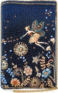 Mary Frances Accessories Fairy Dust Crossbody Phone Bag