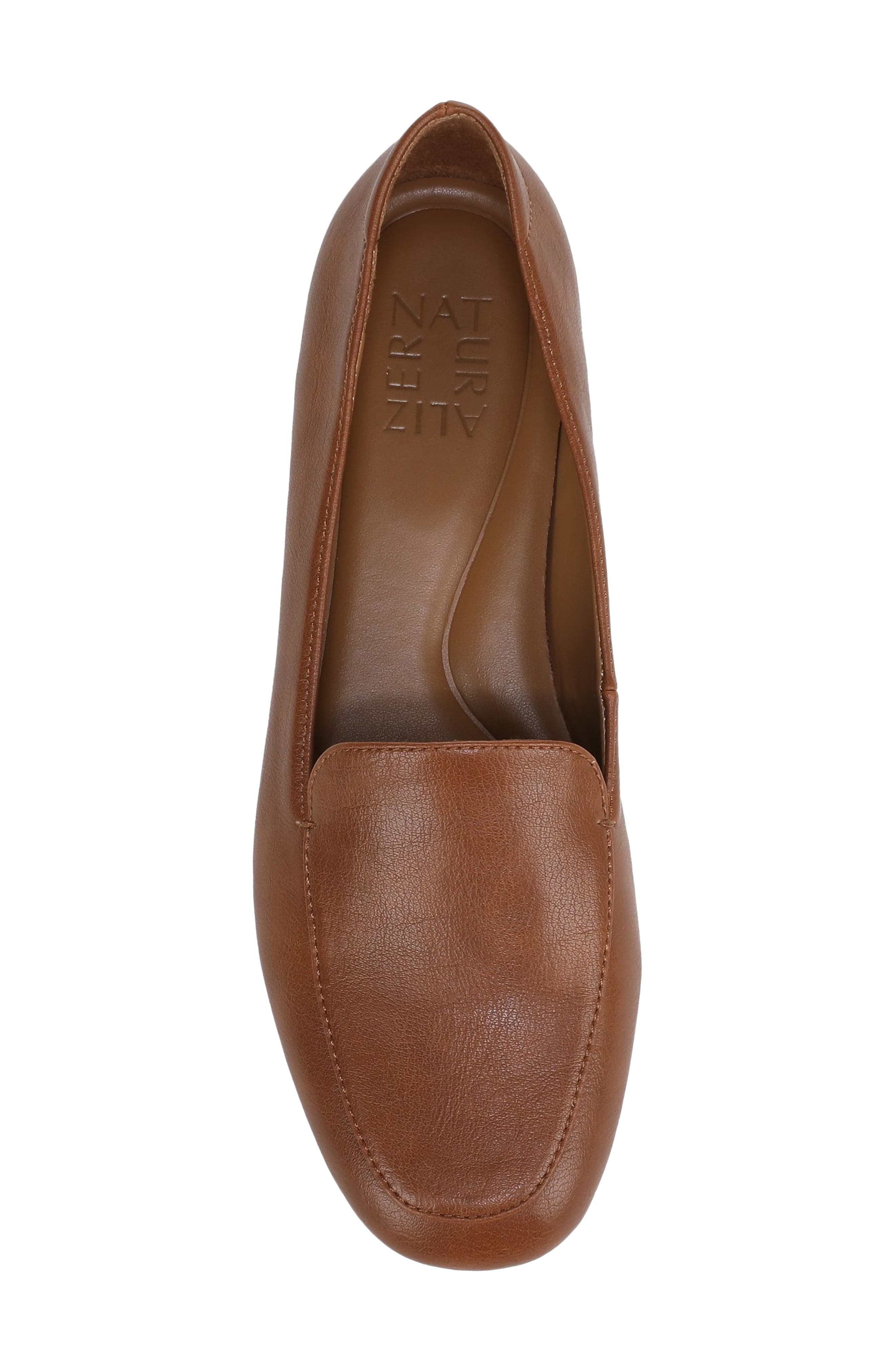 Dahlia Loafer, Alternate, color, ENGLISH TEA BROWN FAUX LEATHER