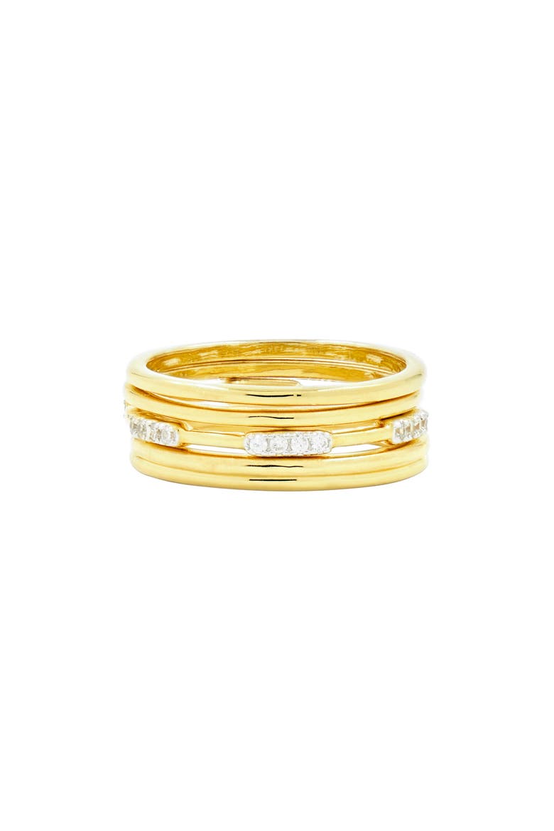 Radiance Stacking Ring, Main, color, SILVER/ GOLD