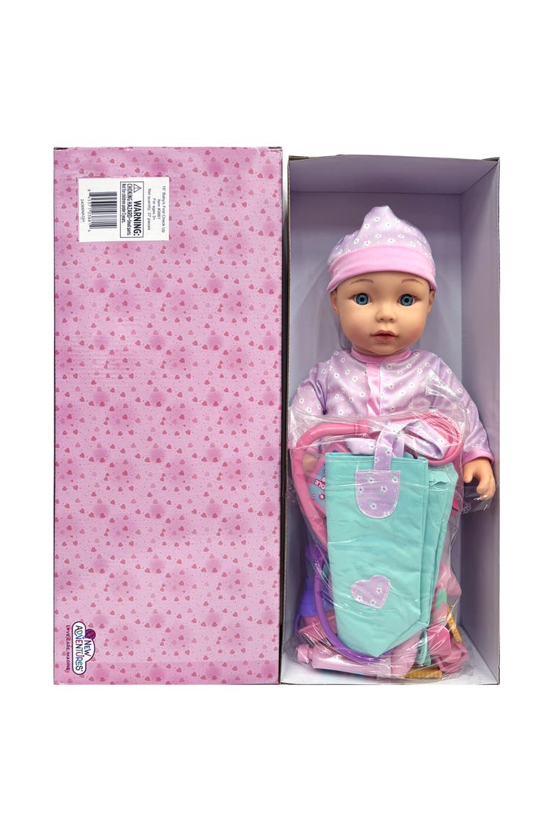 Baby's First Check Up 15" Doll Pink, Alternate, color, Multicolored
