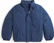 Polo Ralph Lauren Kids' Recycled Polyester Down & Feather Fill Bomber Jacket
