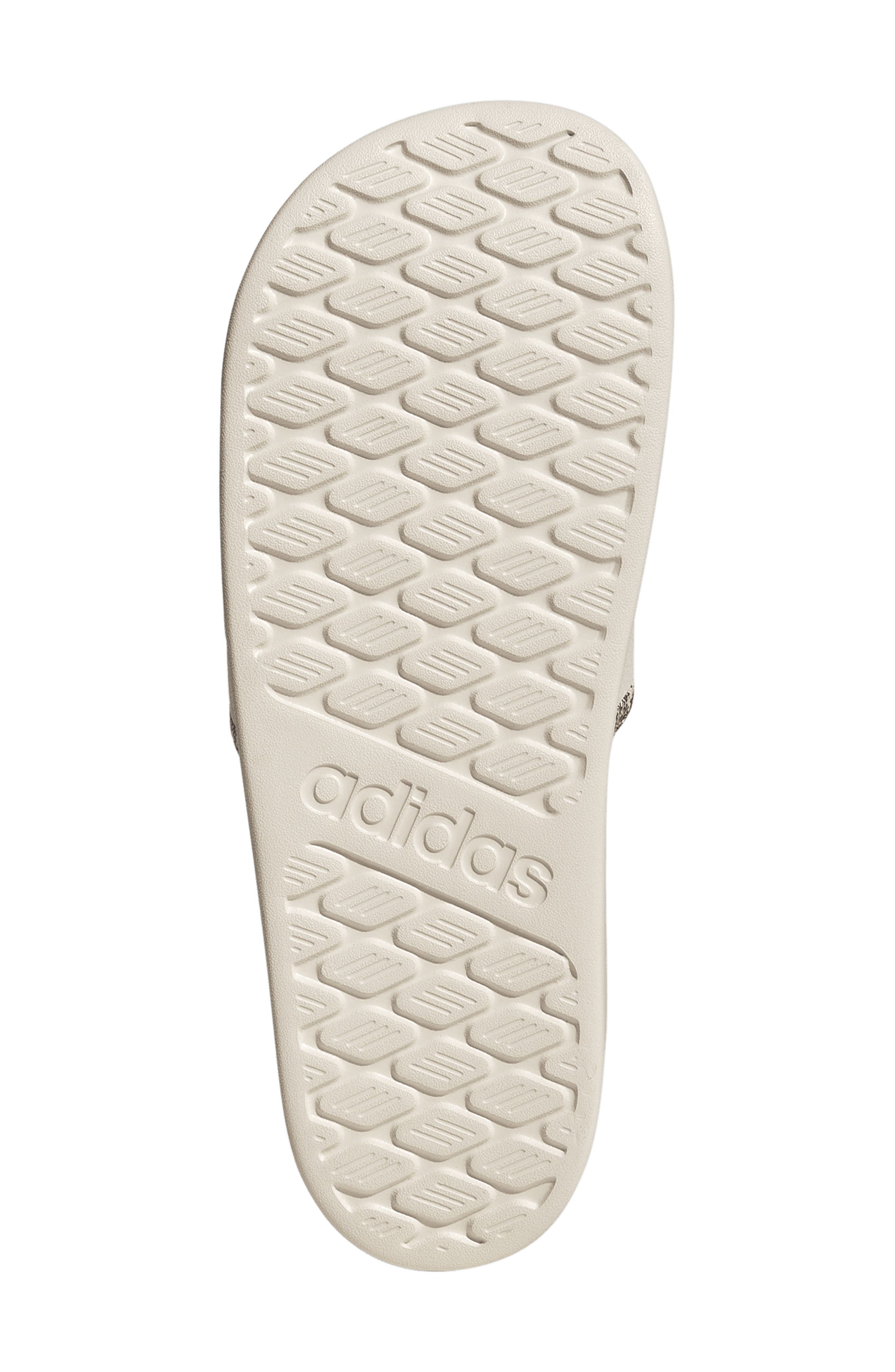 Gender Inclusive Adilette Comfort 2.0 Slide Sandal, Alternate, color, CHALK WHITE/ CHALK WHITE