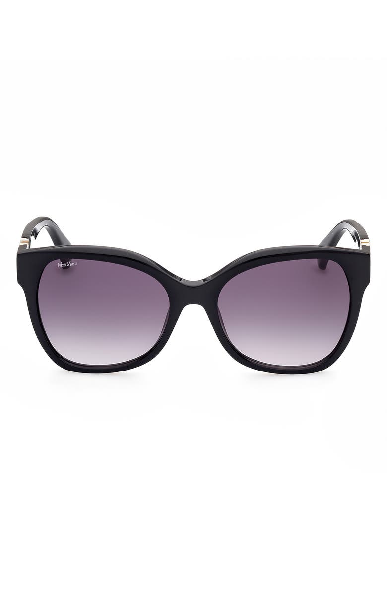 Max Mara Butterfly 56mm Gradient Cat Eye Sunglasses, Main, color, 