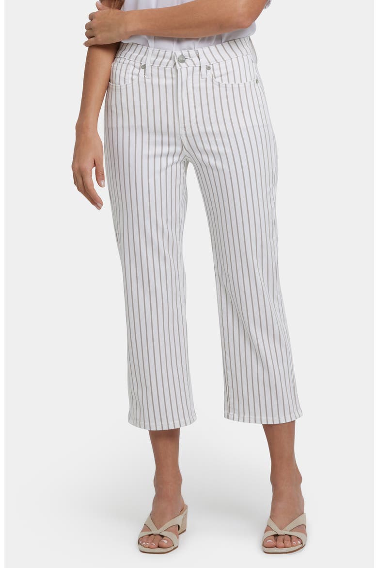 Joni High Waist Relaxed Capri Jeans, Main, color, BEACH CRUISE STRIPE