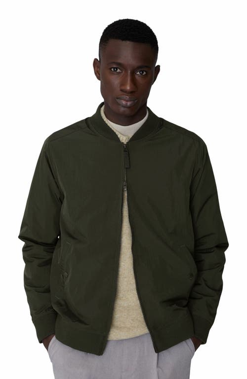 Quartz Co. Daniel Bomber Jacket In Sage