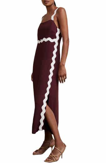 Asher Rickrack Maxi Dress