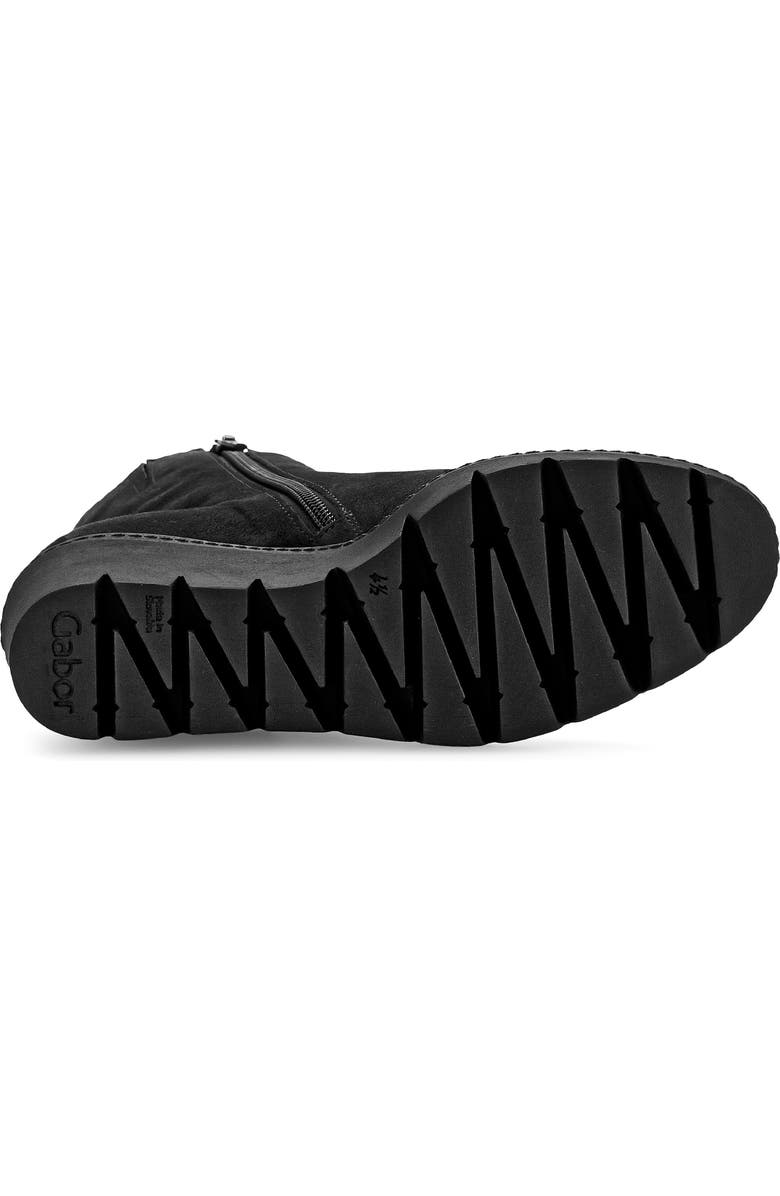 Gabor 74.780 Wedge Bootie, Alternate, color, Black