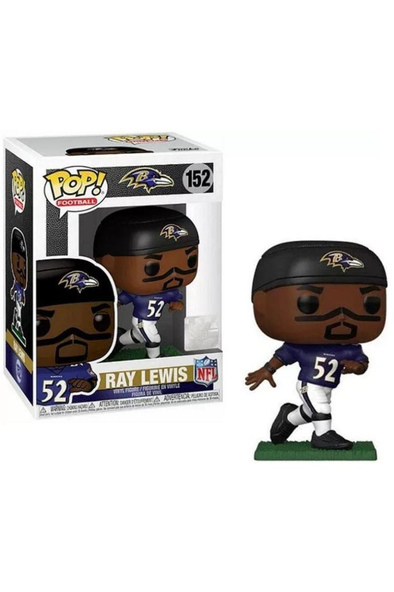 Ray Lewis (Baltimore Ravens) (Purple Jersey) NFL Funko Pop! Legends, Main, color, Multi-Color