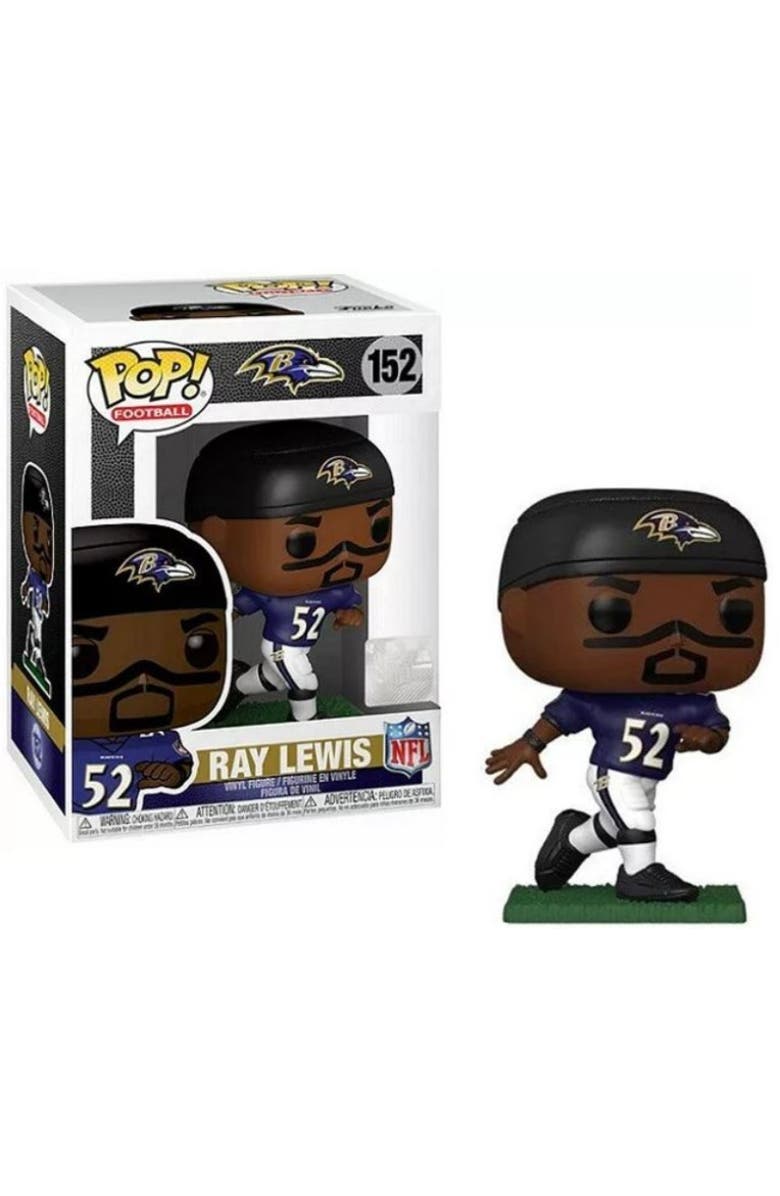 Funko Ray Lewis (Baltimore Ravens) (Purple Jersey) NFL Funko Pop! Legends, Main, color, Multi-Color