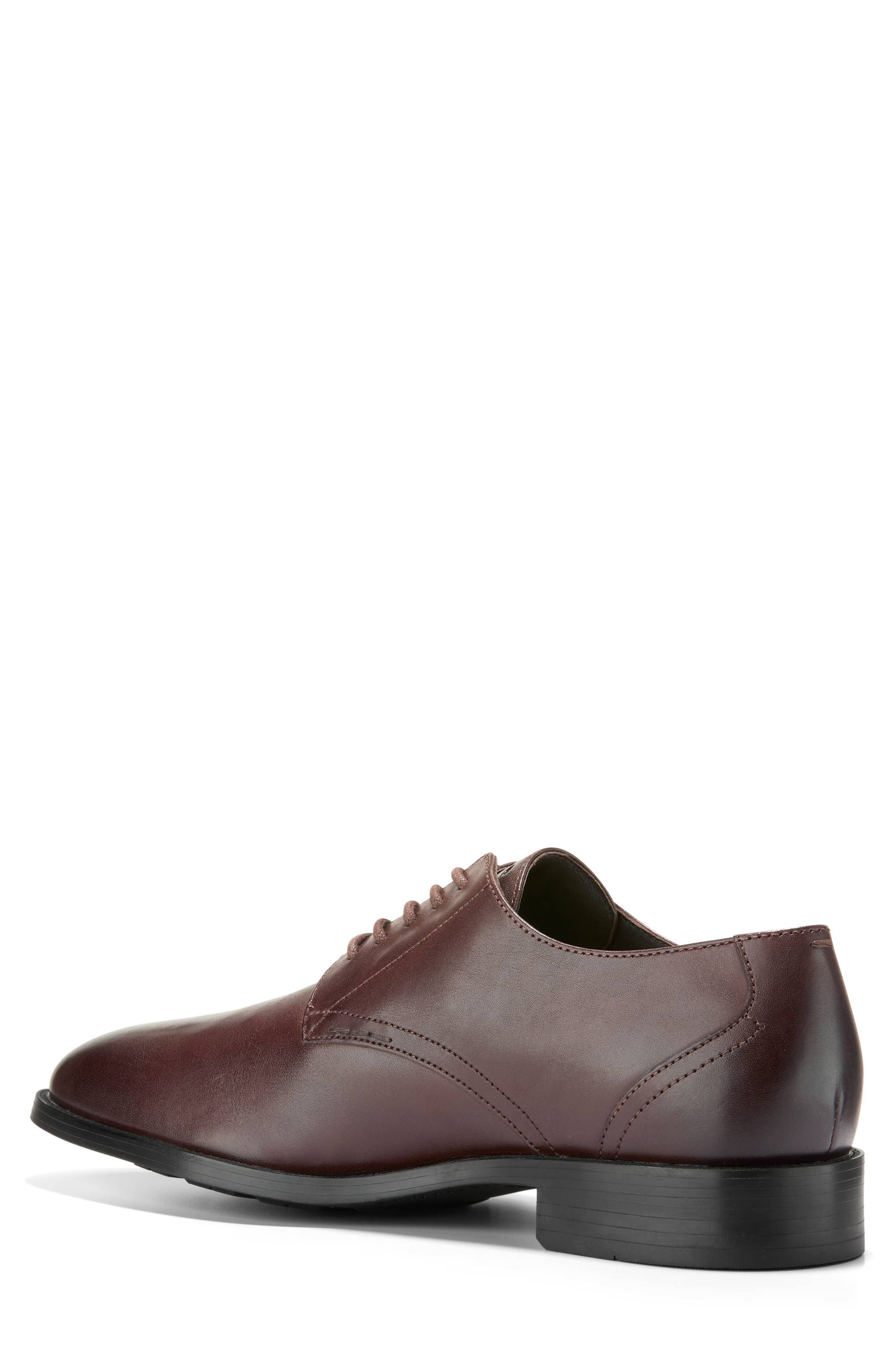Hawthorne Plain Toe Derby, Alternate, color, CH MADEIRA / BLACK
