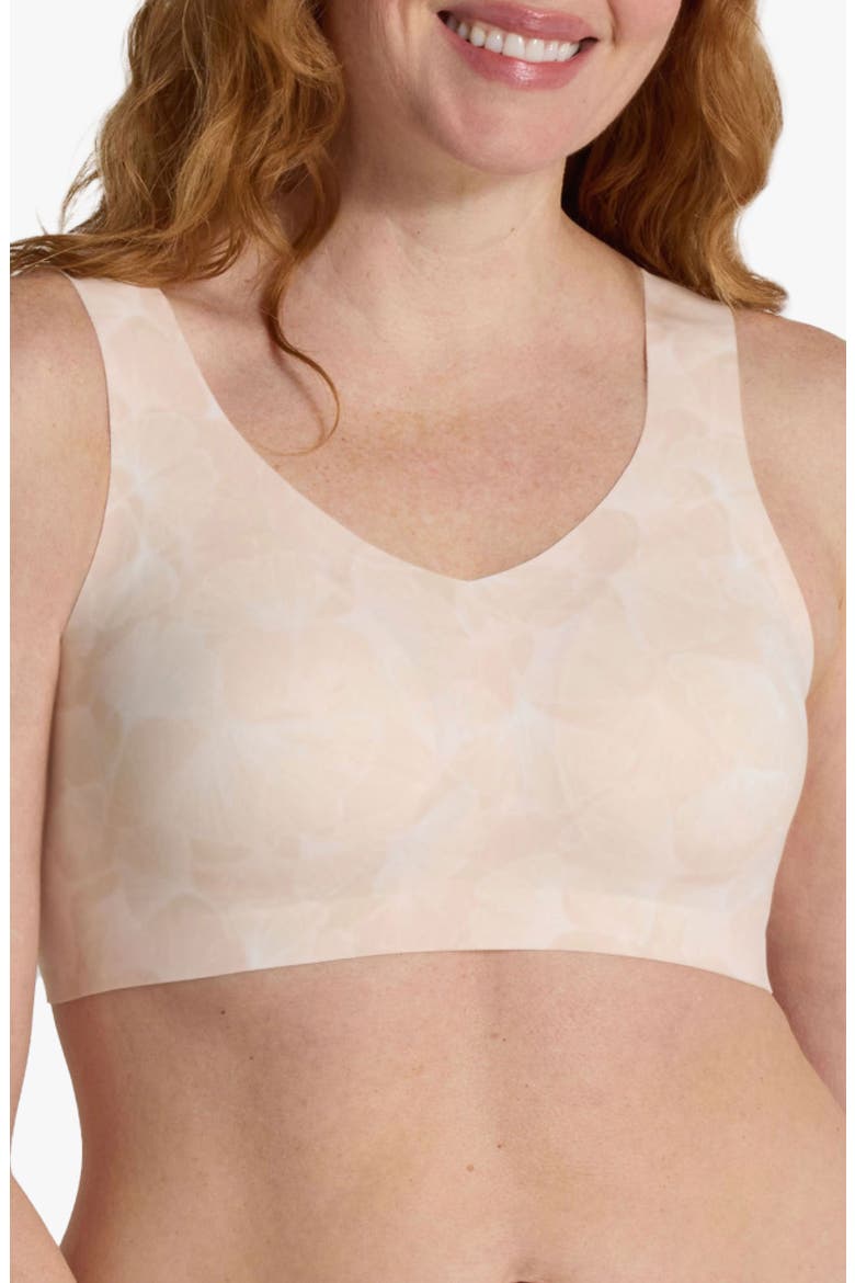 Defy Wireless Bra, Main, color, CHAMPAGNE GINGKO