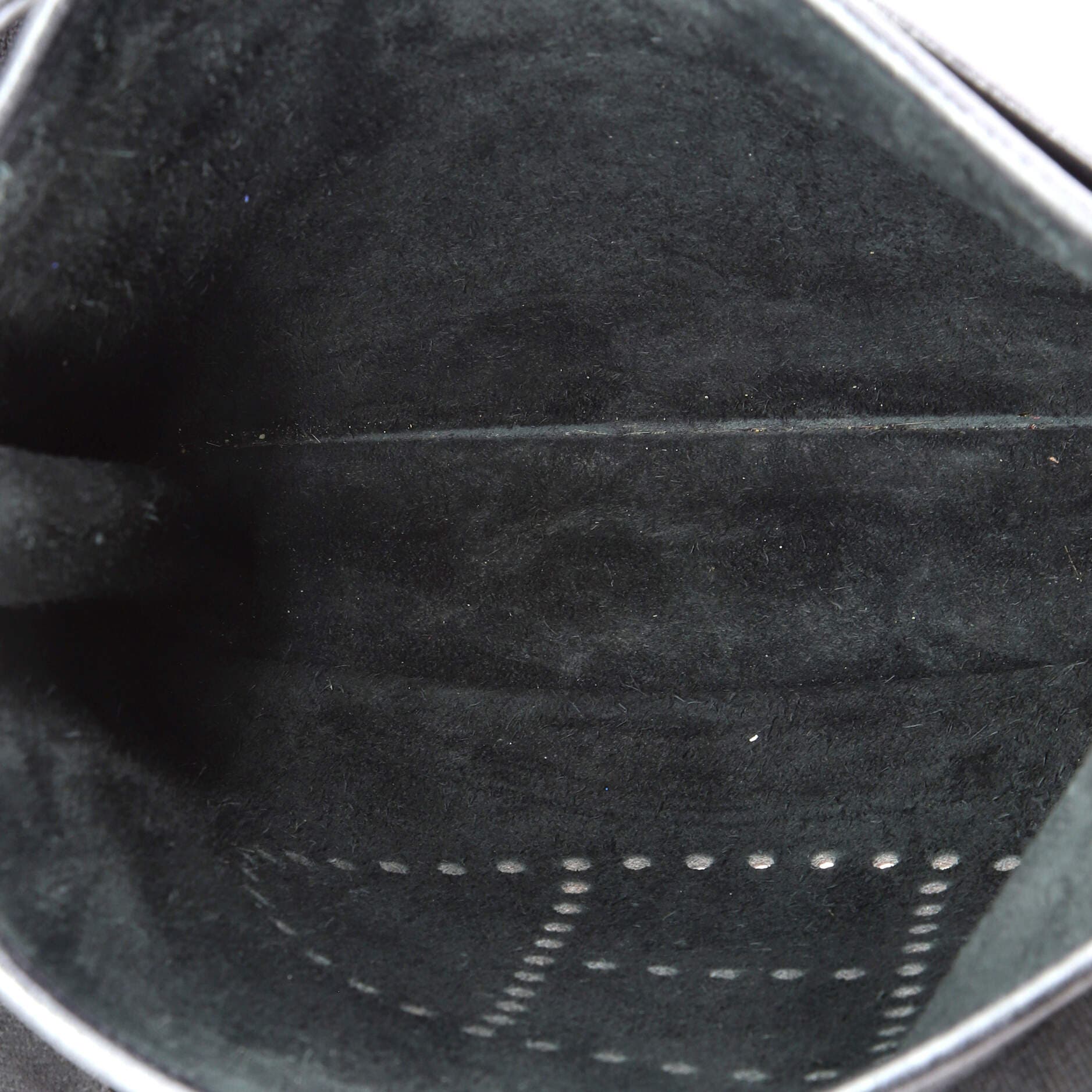 Pre-Owned Hermes Evelyne Bag Gen III Clemence PM, Alternate, color, Noir