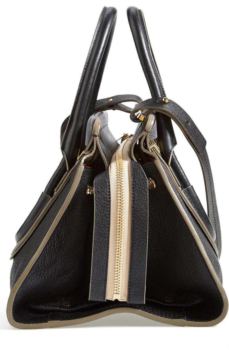 Chloé 'Everston - Medium' Calfskin Satchel, Alternate, color,