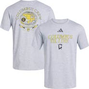 adidas Men's adidas Heather Gray Columbus Crew World Pitch T-Shirt