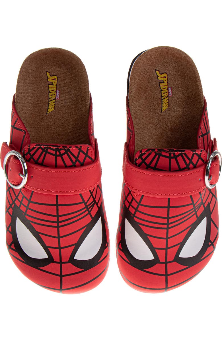 Spider-Man Clog Toddler Little Kid, Main, color, Red