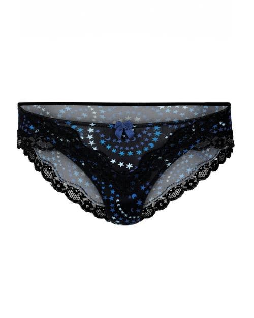 Adore Me Kati Hipster Panties In Novelty Black