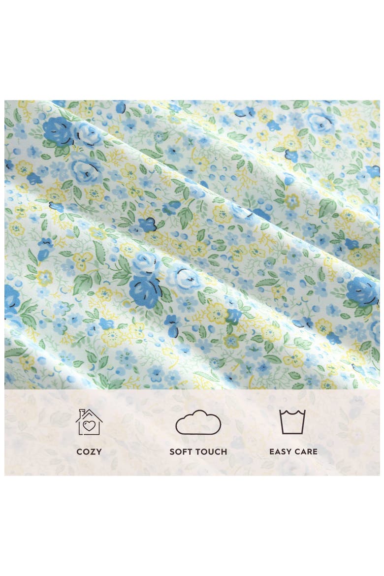 Rowena 300 Thread Count Cotton Sheet Set, Alternate, color, ROWENA FLORAL