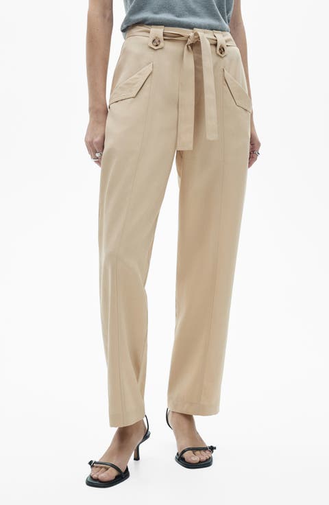 Belted Pants
