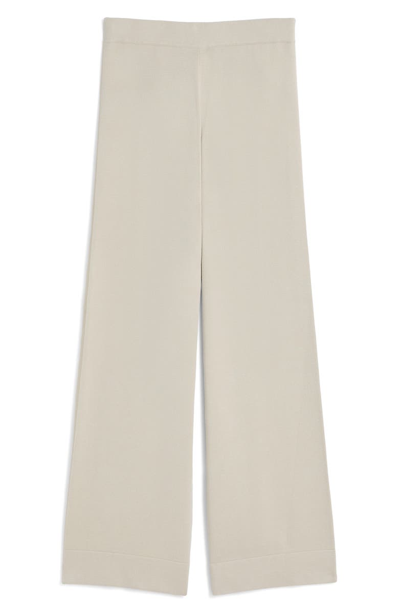 MM by Max Mara Rum Wide Leg Pants, Alternate, color, Ivory