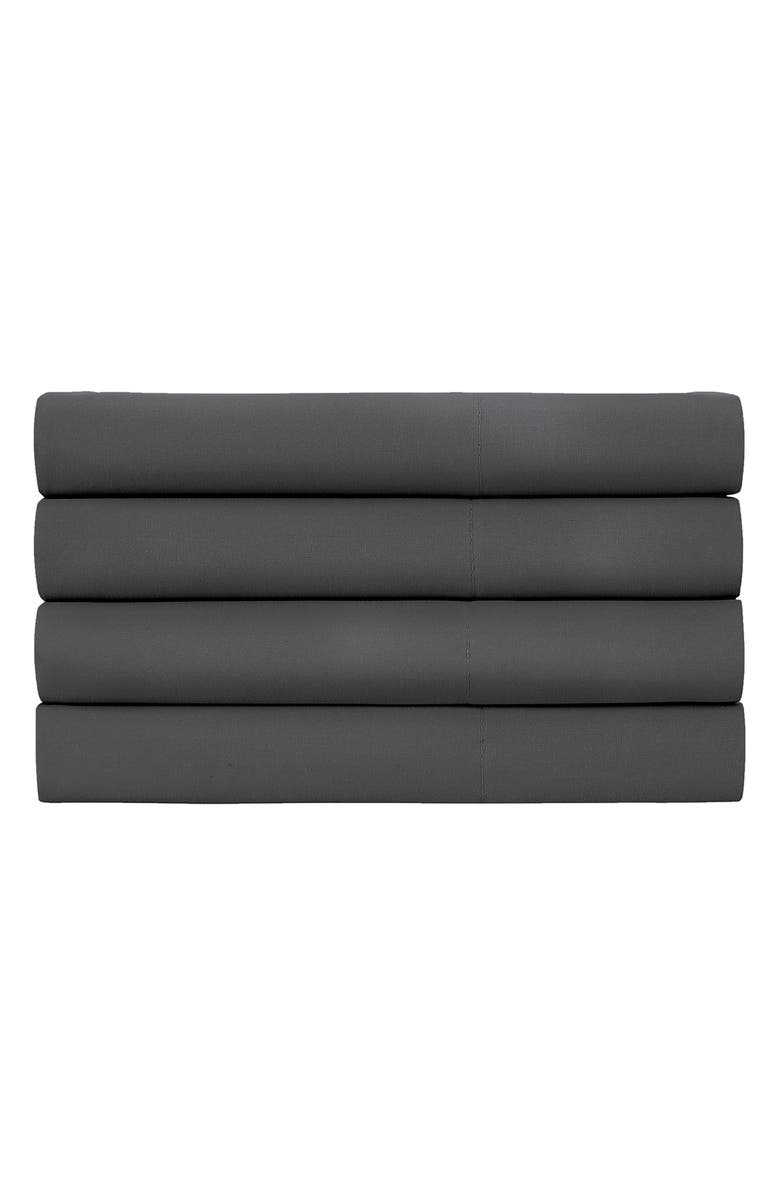 SOUTHSHORE FINE LINENS 4 Piece Pillow Case Set, Main, color, Slate